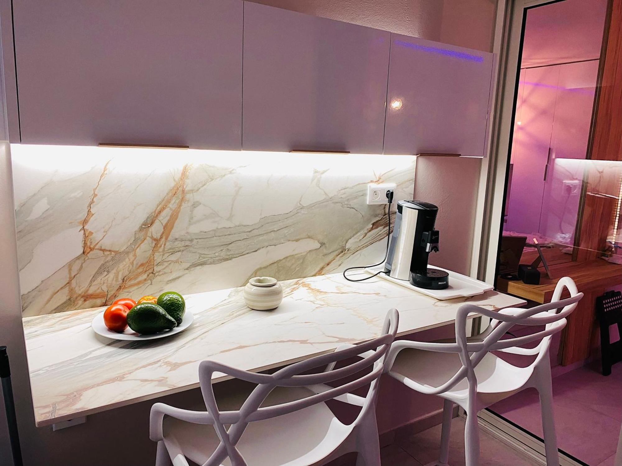 Diadora Au Magnifique Panorama - Studio Neuf De Prestige Vue Mer 勒迪亚芒 外观 照片